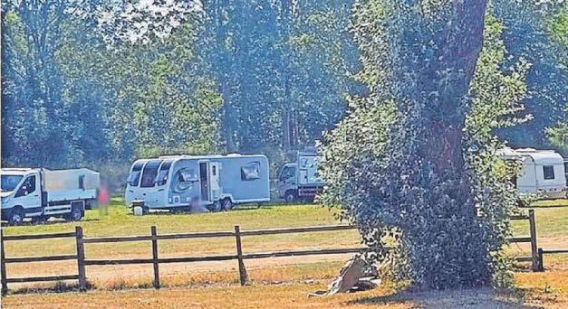 Travellers arrive at beauty spot on hottest day of year