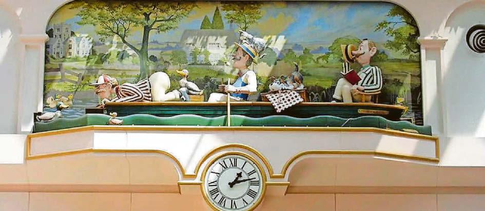 Time coming soon for Three Men in a Boat clock's return