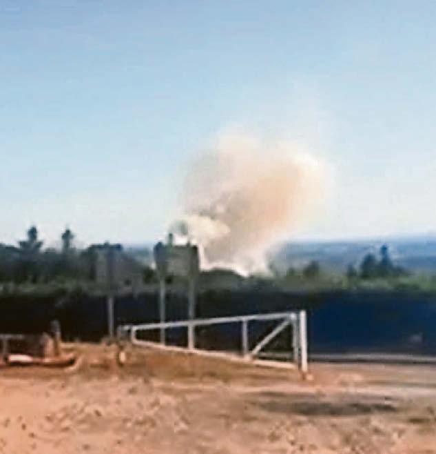 Locals feared for homes as wildfire destroyed fields