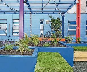 Screen is set for film fun as young patients enjoy garden