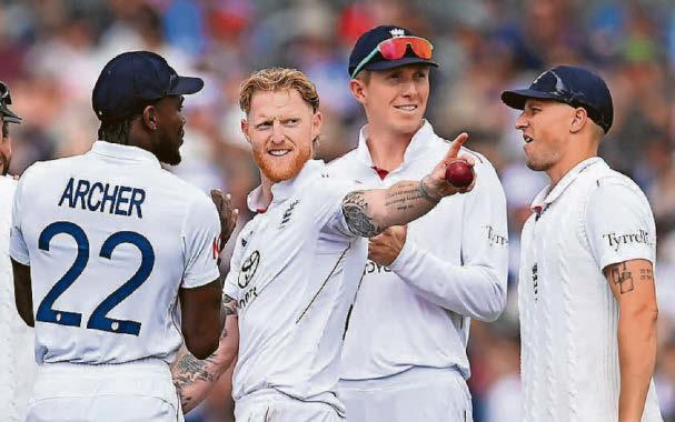 England make a flying start after Stokes' heroics with ball