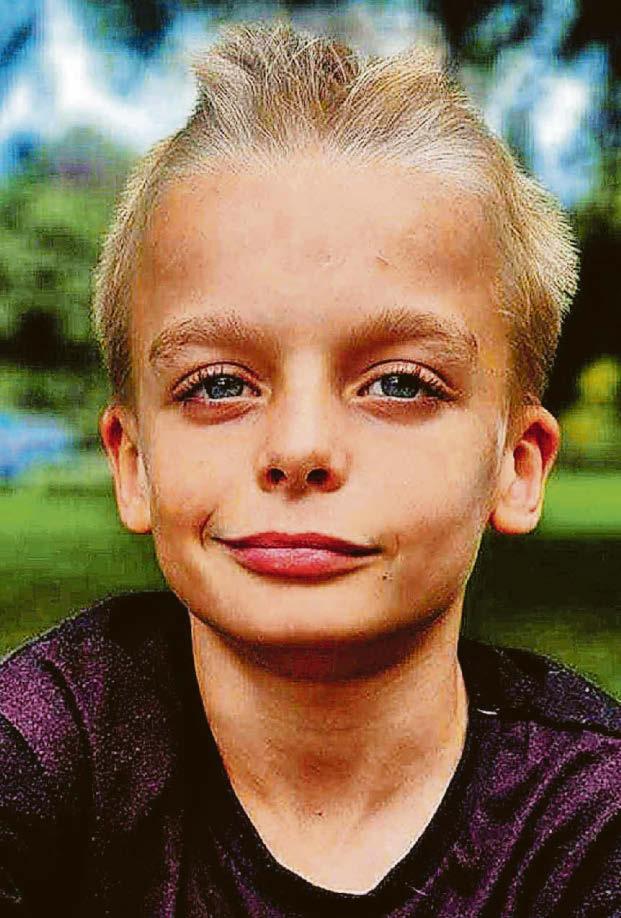 Mum's tribute to tragic 'cheeky joker' son, 12