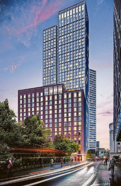 Major boost to scheme to change city skyline