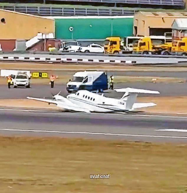 Airport closes runway after person injured in emergency landing