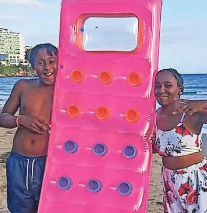 Vigil for brother and sister who died at sea