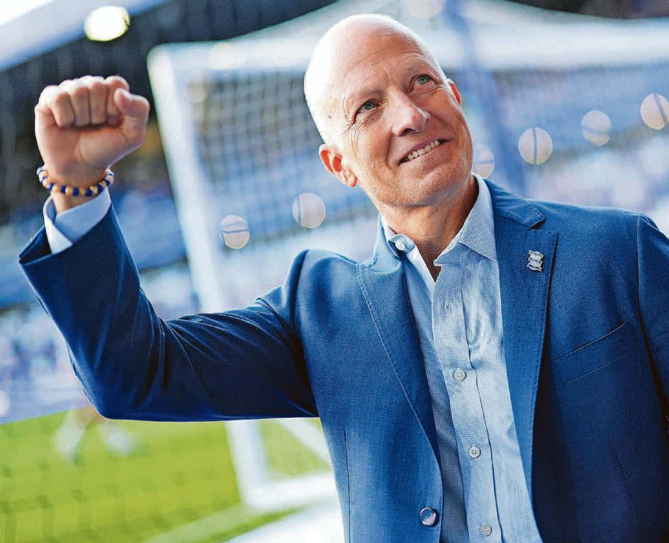 Blues Sports Quarter on track insists owner