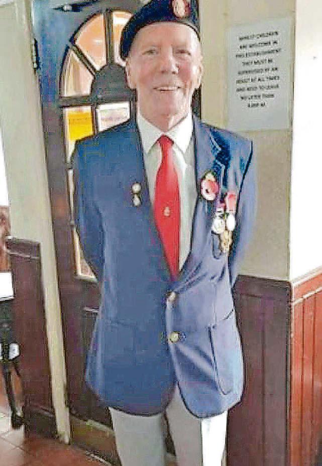 Tribute to veteran, 83, after bookies collapse