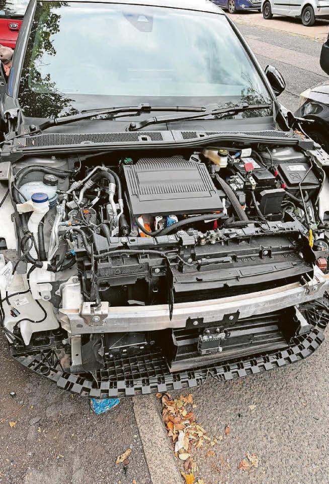'Cannibals' target car as fan watches Blues
