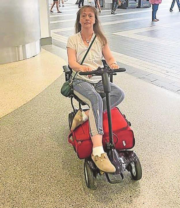 Disabled mum told to 'hurry up' and get on plane in wheelchair row