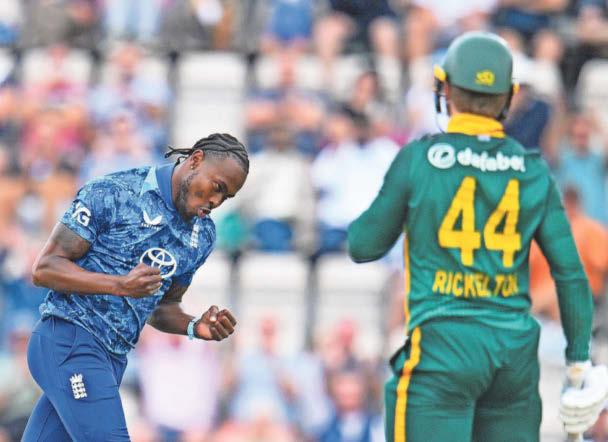 Bethell hits first ton as England crush SA