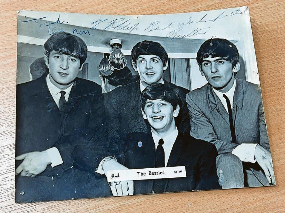 'Beatles For Sale' as rare photo hits auction