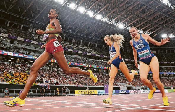 By Georgia! It's close-run thing for medal rivals
