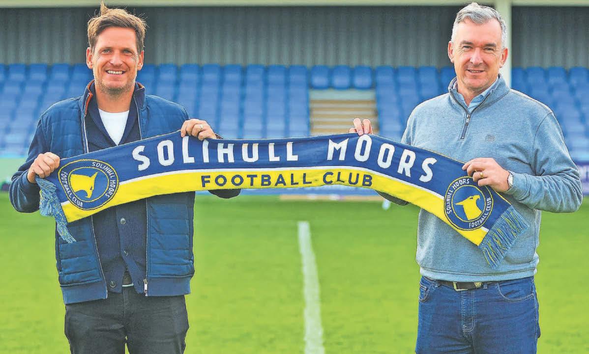 Eales backing new boss to give Solihull CHRIS of life!