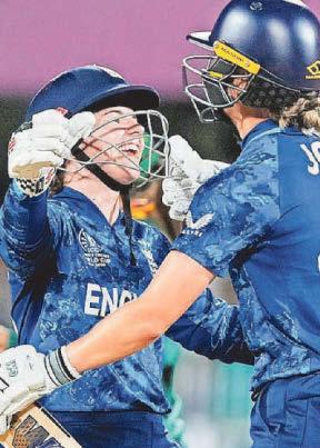 Linsey taking it three-sy in lead role for England
