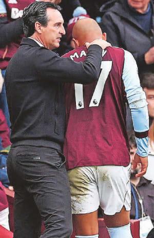 Unai gives a YELL of triumph as change is a winner