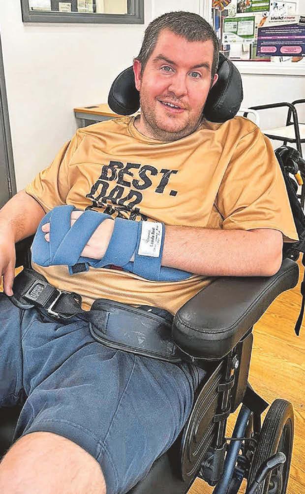 Battle to repair dad's family life after stroke
