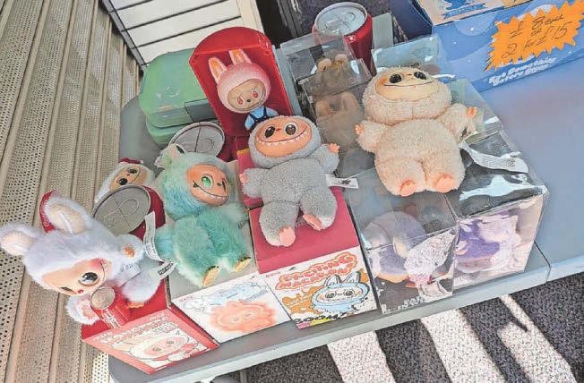 Hundreds of fake Labubu dolls are seized in swoops