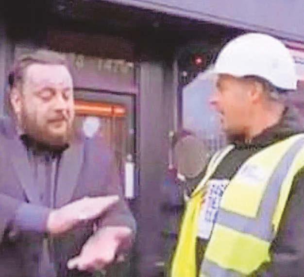 Tattooist went viral for confronting 'idiots who want to divide'