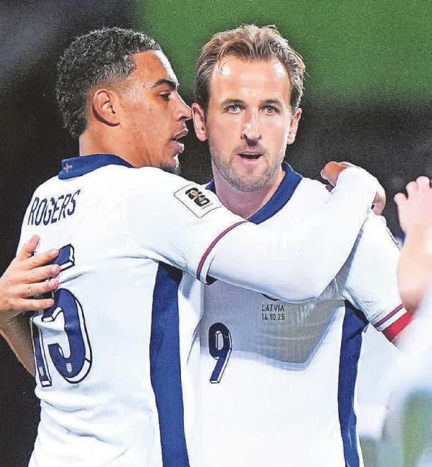 England Riga to please as they book Cup spot
