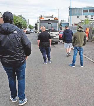 Unite accused of breaching picket line injunction