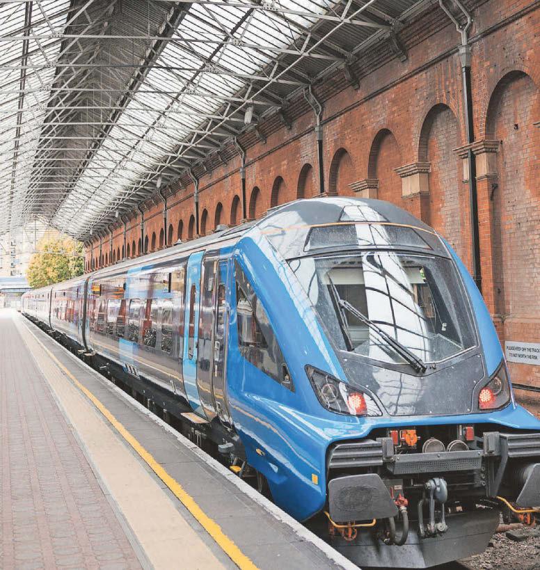 All aboard for rail firm's modern new trains