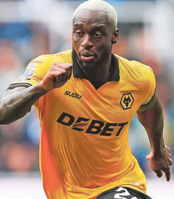 Toti's 'working hard' to be back in Wolves' pack