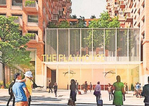 New images of flats which will replace market