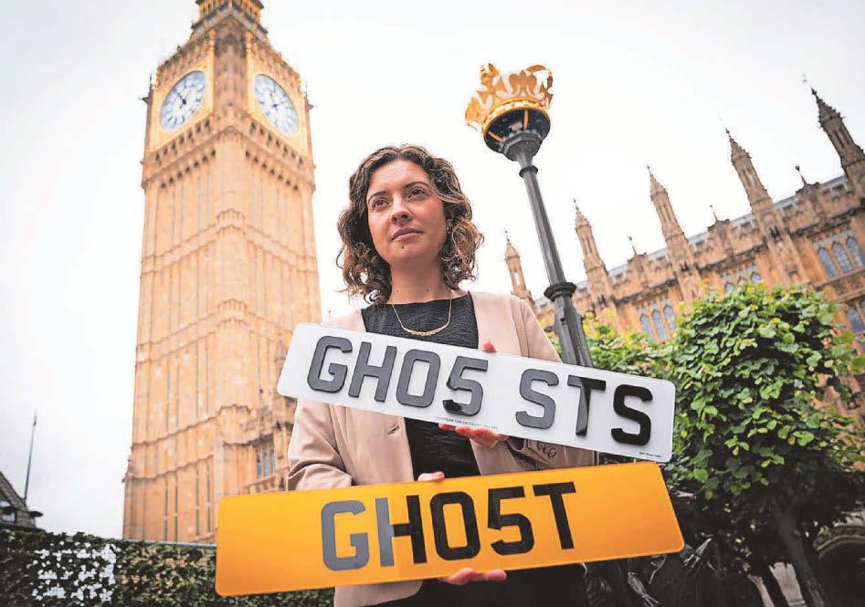 Ghost plate crackdown goes to Westminster