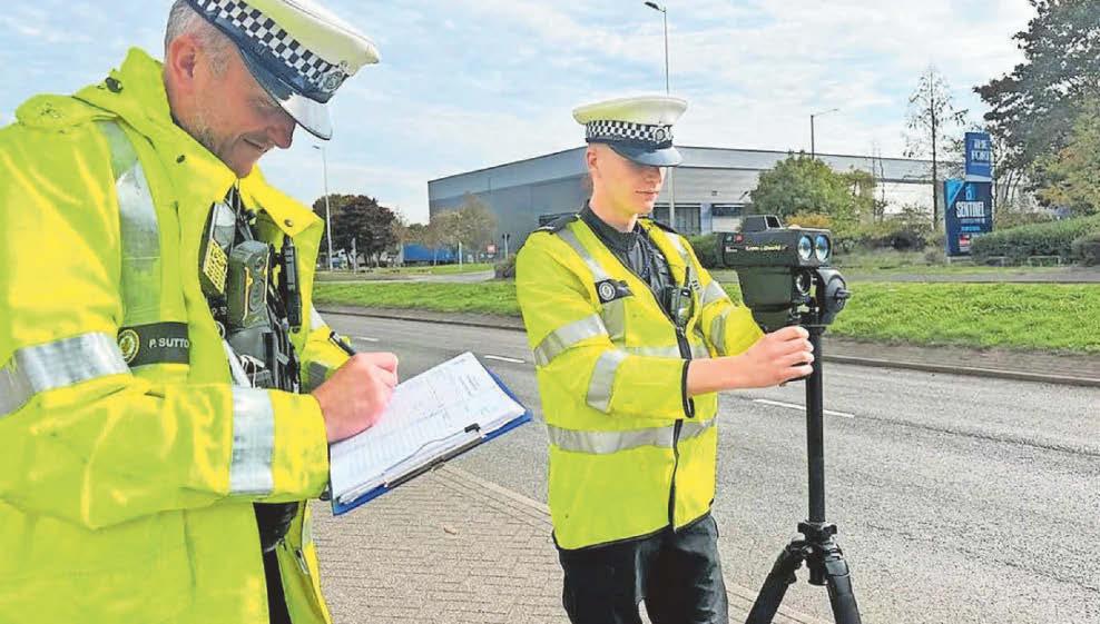 Police crackdown on road crime as it triples