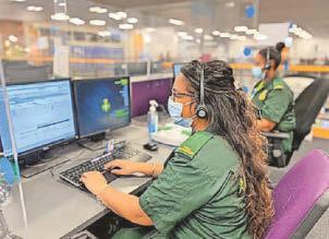 Emergency call staff praised during special week