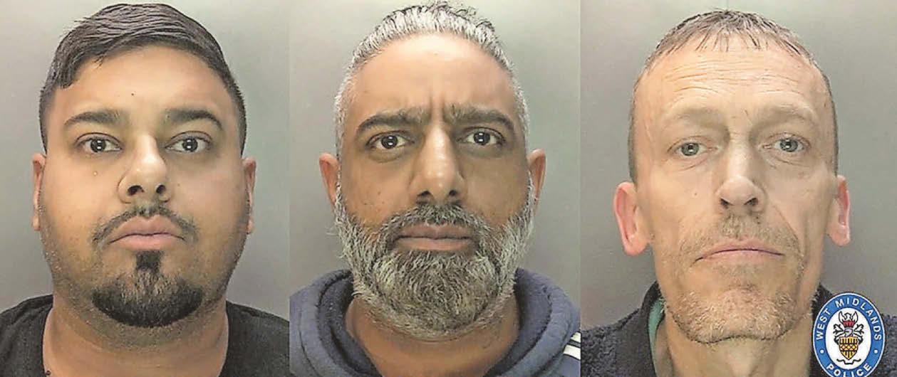 Trio jailed for running Class A county lines