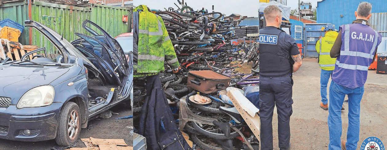 Slavery and car theft arrests follow tip-off