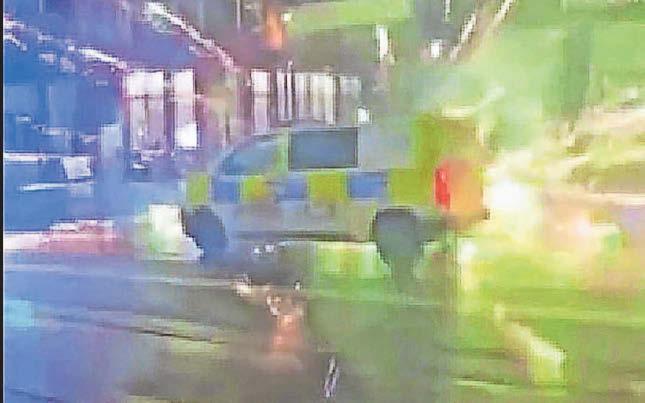 Feral firework mob wreak havoc in city
