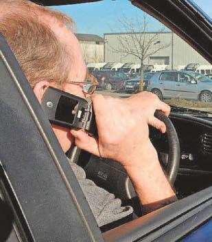 Motorists falling foul of tightened mobile phone use law