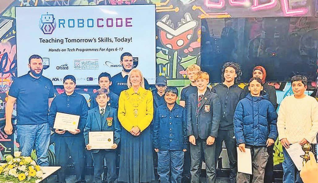 Mayor honours tech students of the future