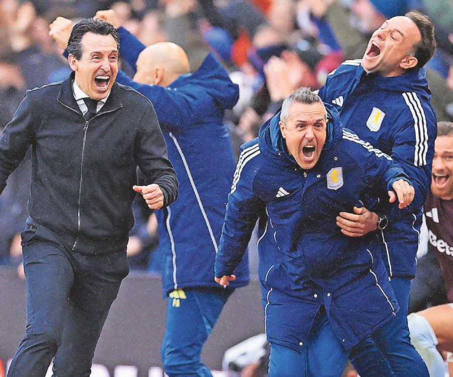 How long can Emery now keep playing down Villa's title chances?