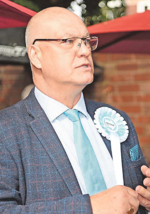 Reform leader ousted in ‘racist’ posts storm