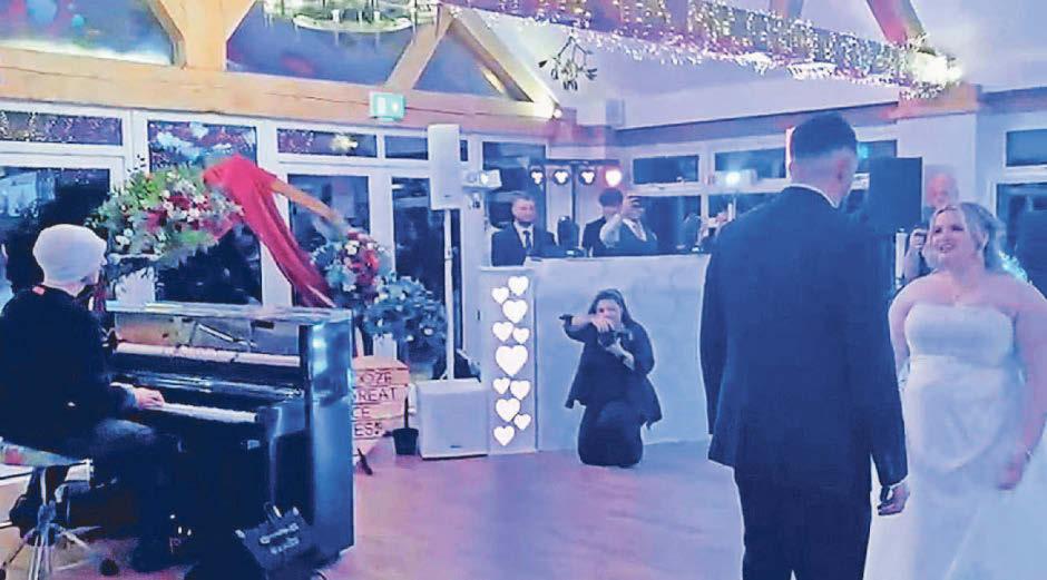 Coldplay star Chris's wedding day surprise!