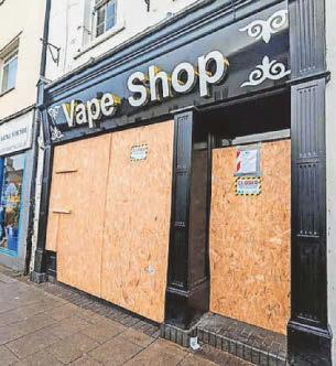 Second town shop shut down for selling illegal vapes