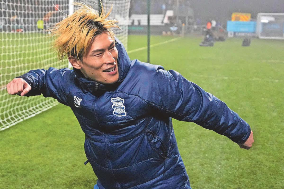 Kyogo boost as boss hails growing Blues momentum
