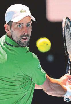 Few shocks as Novak and co. sail through to next round