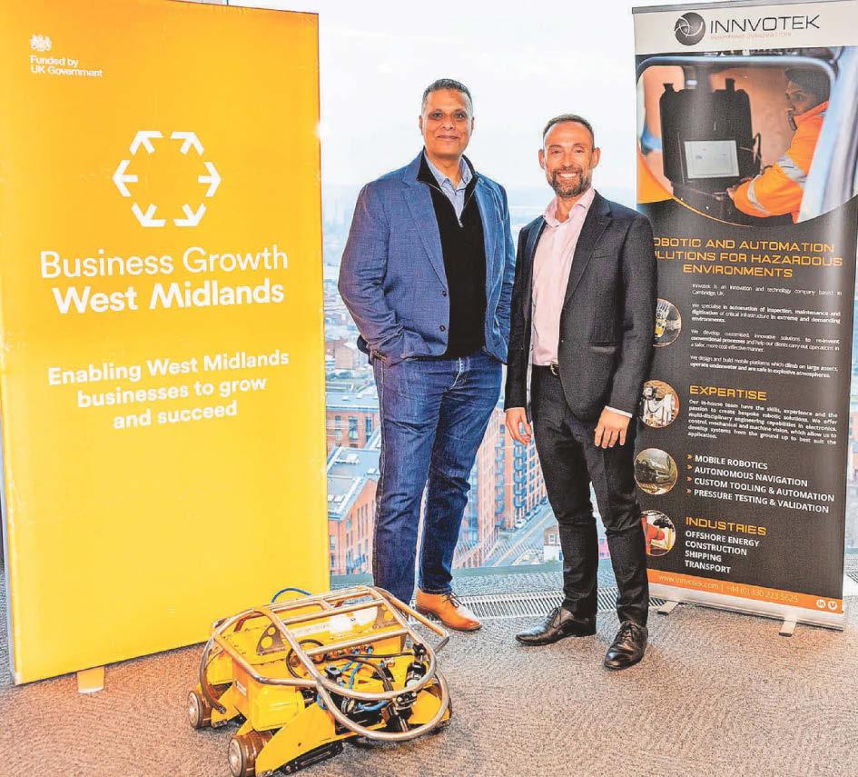 Ocean robot firm plans to dive deep into Brum