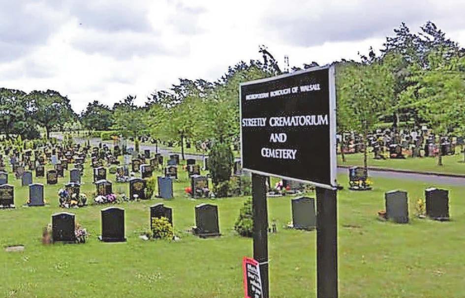 Appeal over racist graffiti near graves