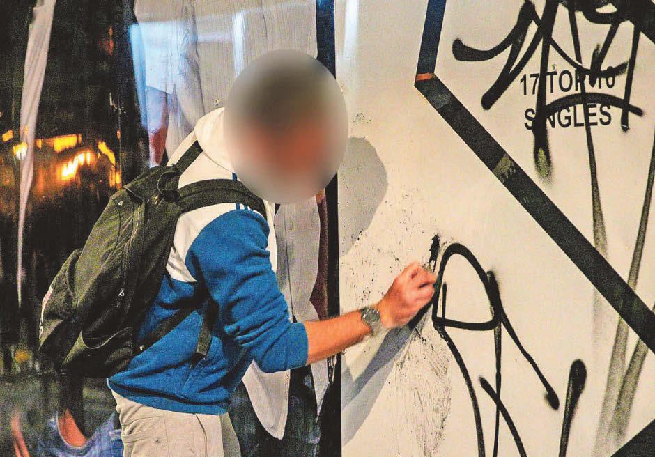 Residents called on to end scourge of graffiti