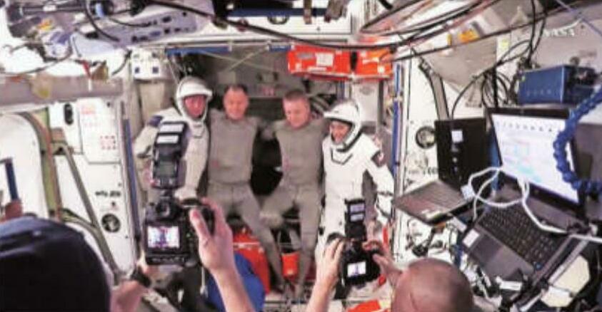 NASA astronauts finally head home after nine months in space