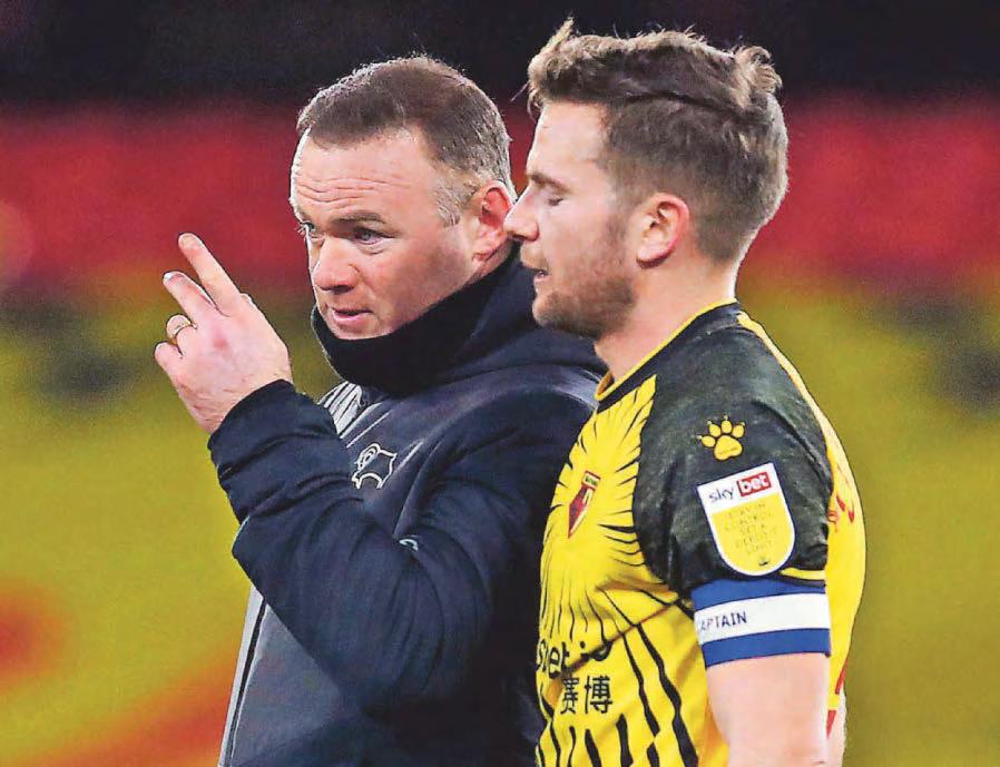 Cleverley confided in Rooney before taking Home Park post