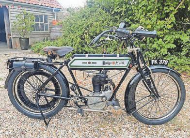 Vintage bike restored