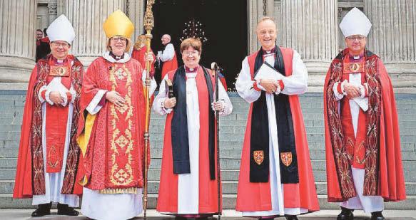 Former West bishop shares 'joy' at historic church role