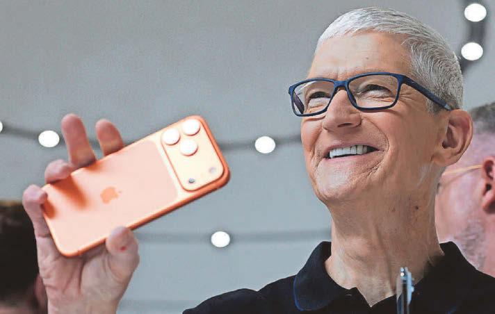 Tech giants Apple and Amazon post double-digit revenue rises