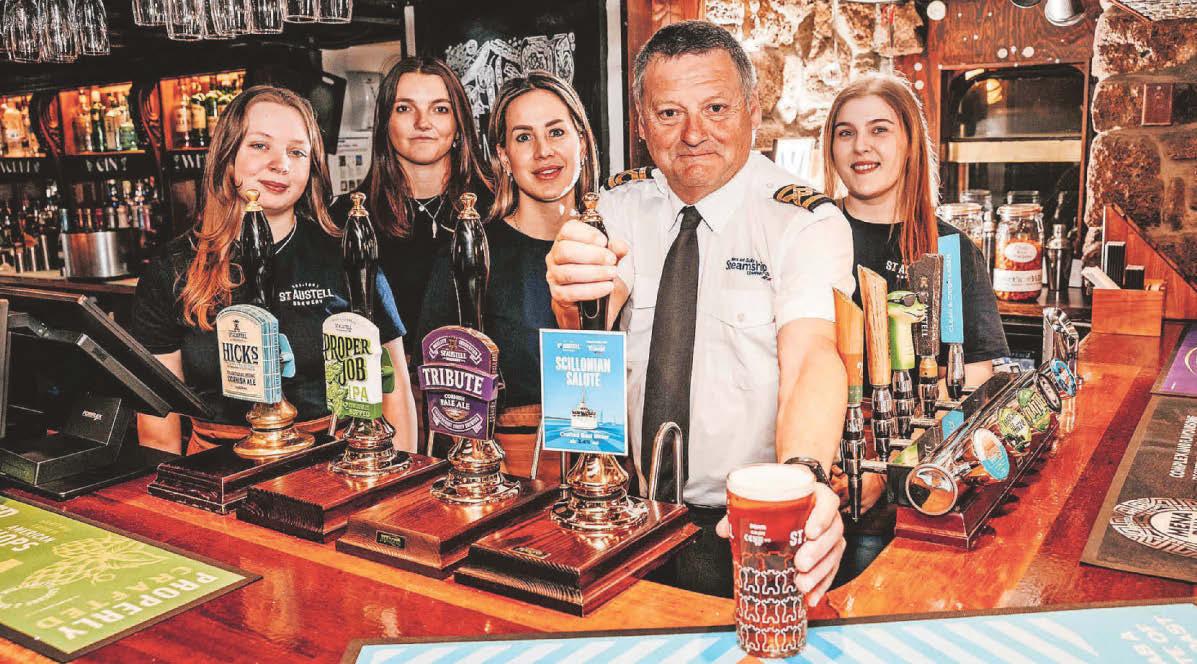 Special ale to toast Scillonian's years of service